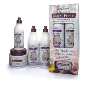 Kit Profissional Nutri Forte – Alho Desodorizado e Óleo de Rícino